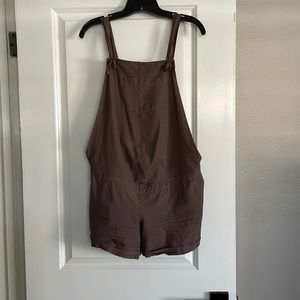 Isabel maternity short lightweight overalls size S
